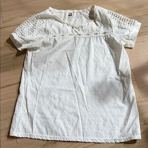 Elegant White Women's Top